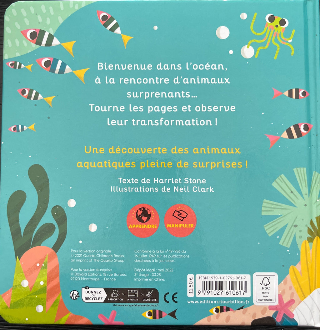 Livre DANS L OCEAN