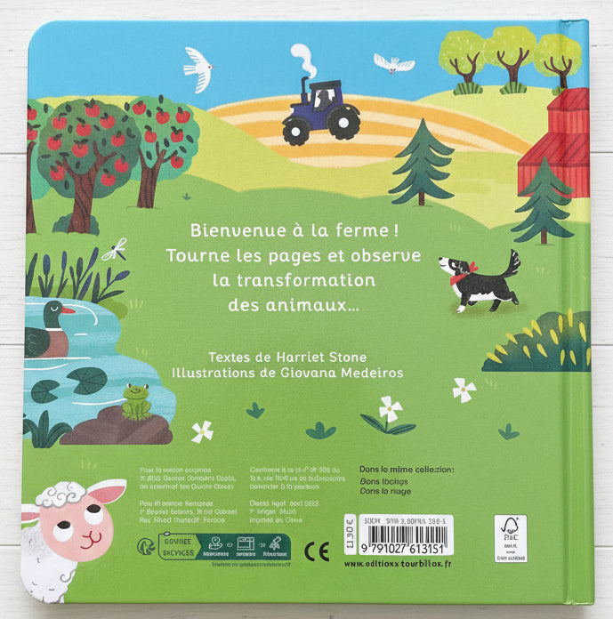 LIVRE ENFANT A LA FERME