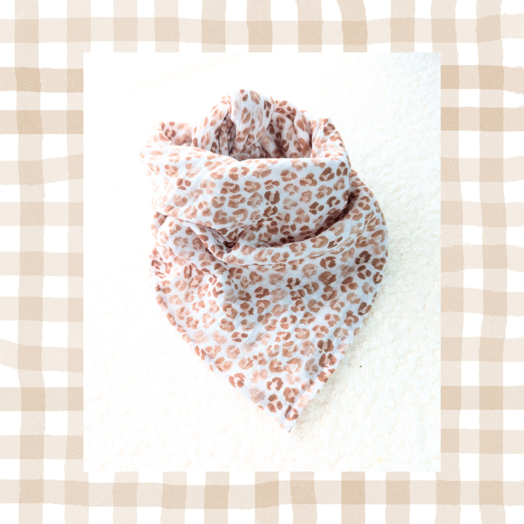 Foulard Kids & Mums: Graou fond blanc / MUM 90x90cm