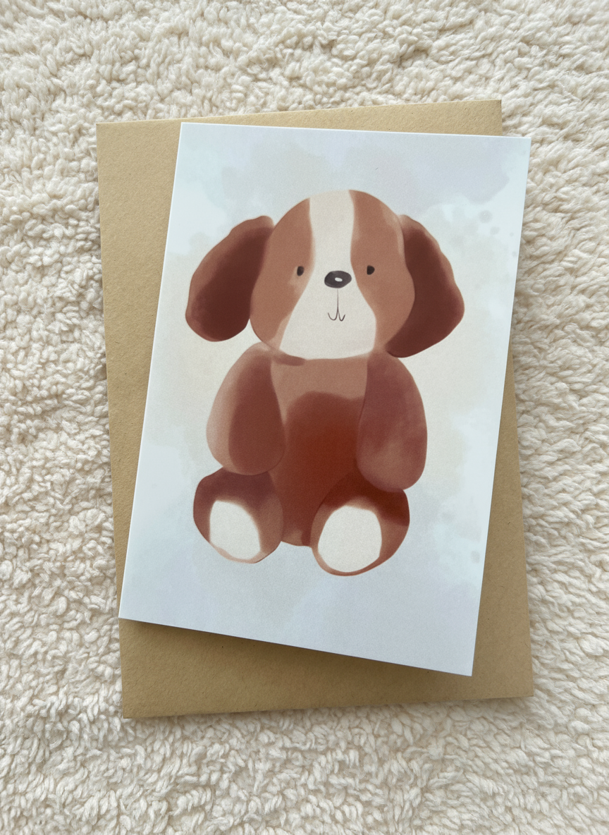 Petite carte Chiot 🐶