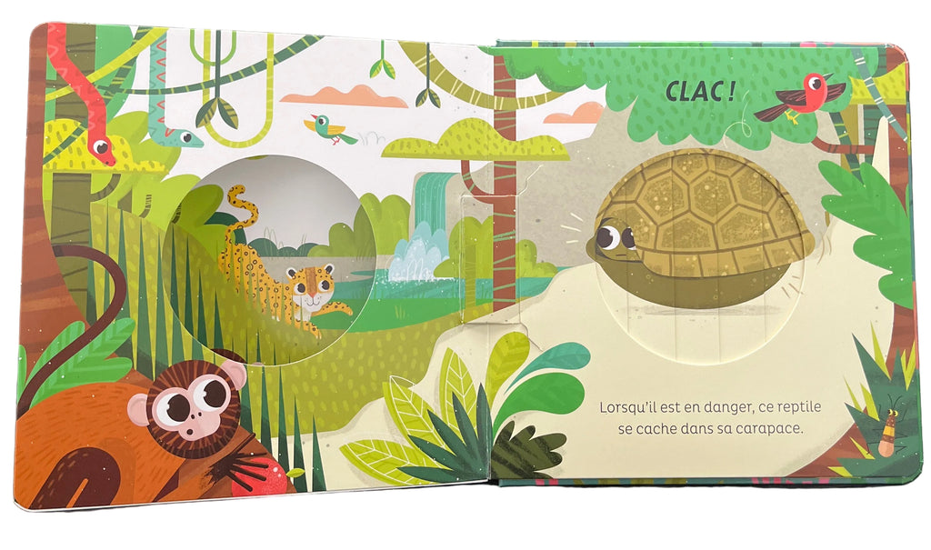 Livre DANS LA JUNGLE