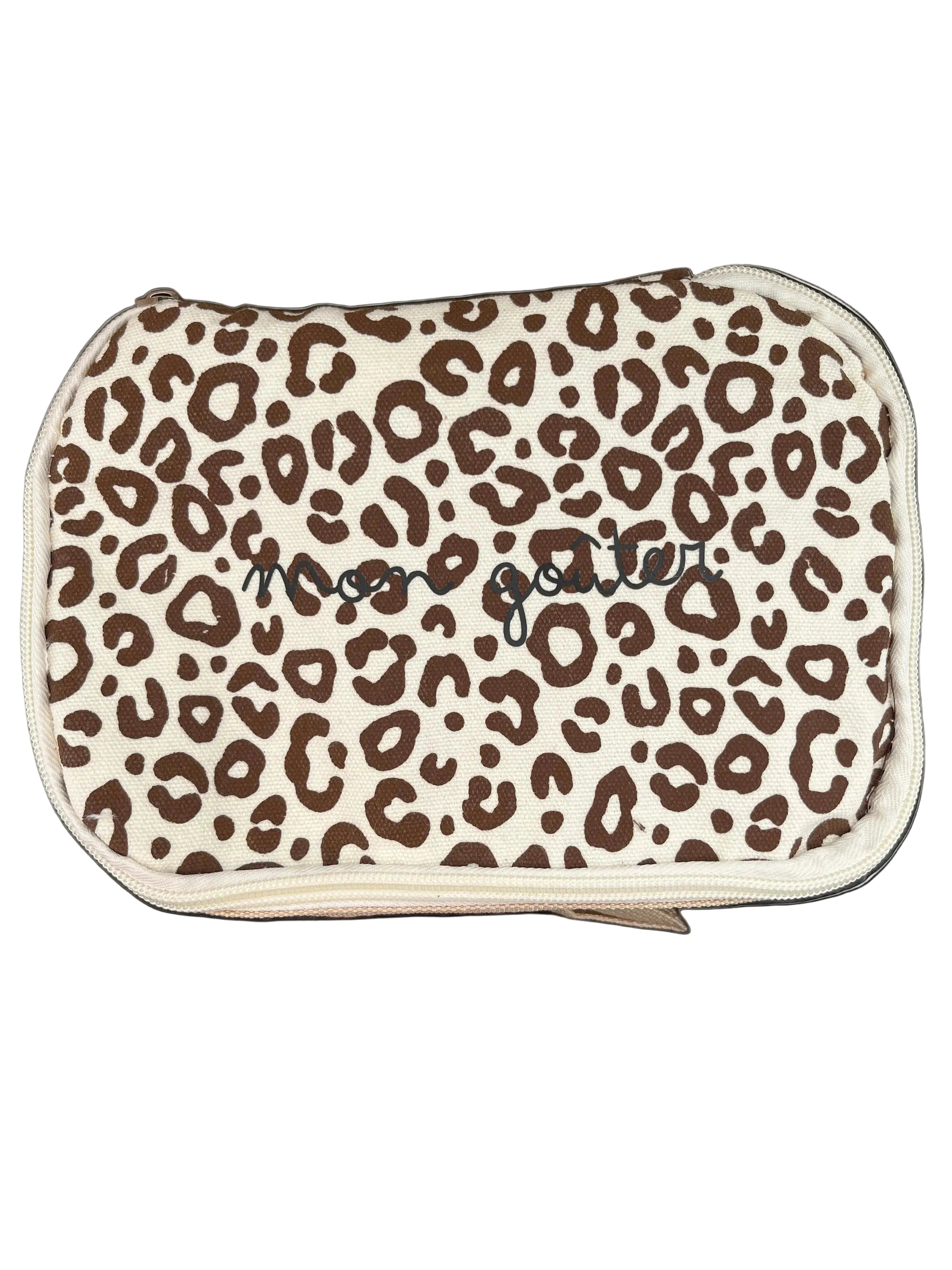 Sac gouter Crème Léopard