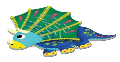 Activité Ecailles métallisées "Dinosaures"