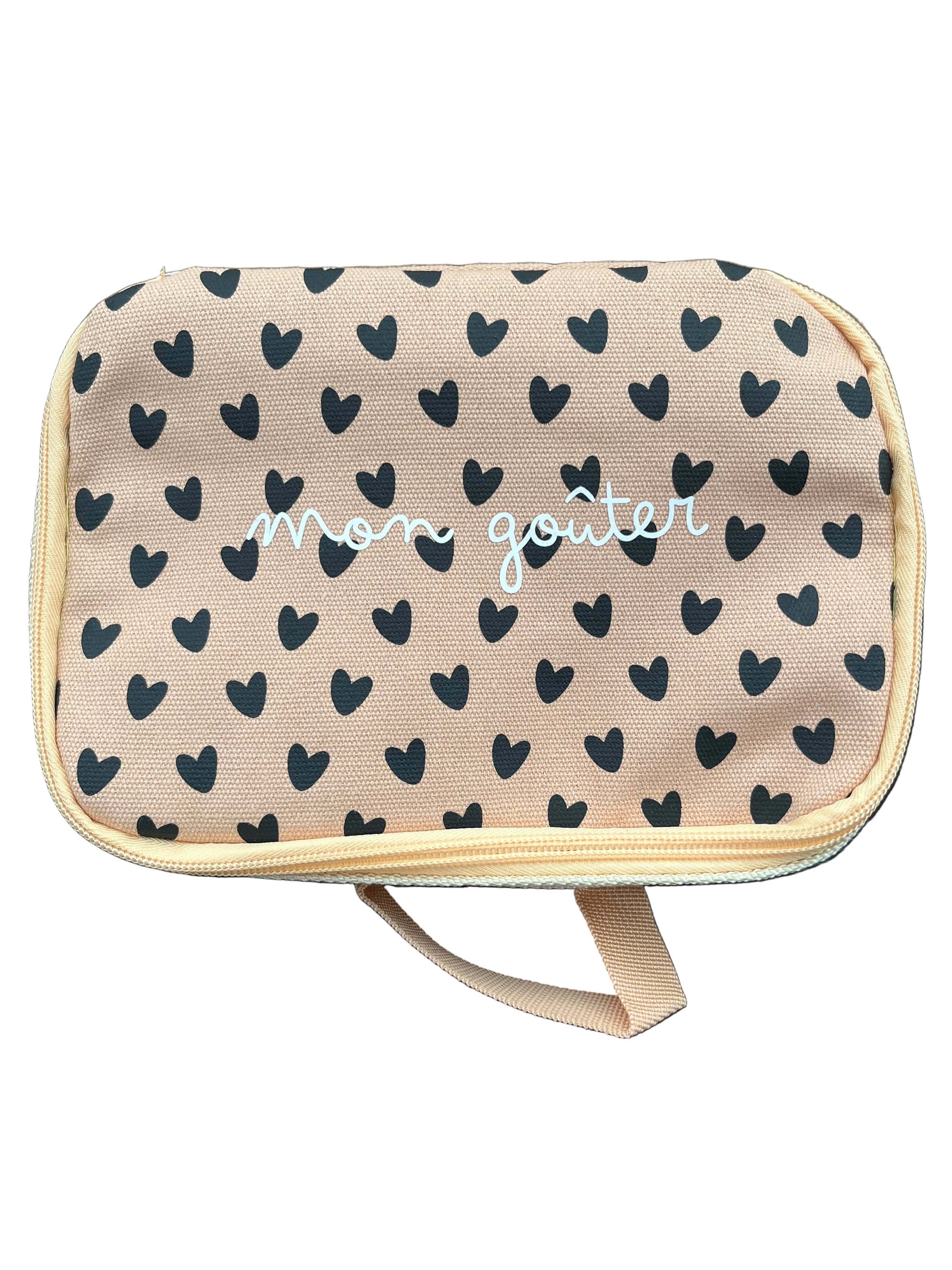 Sac gouter Cœur Saumon