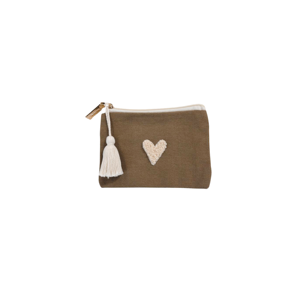 Porte-monnaie Love - Taupe
