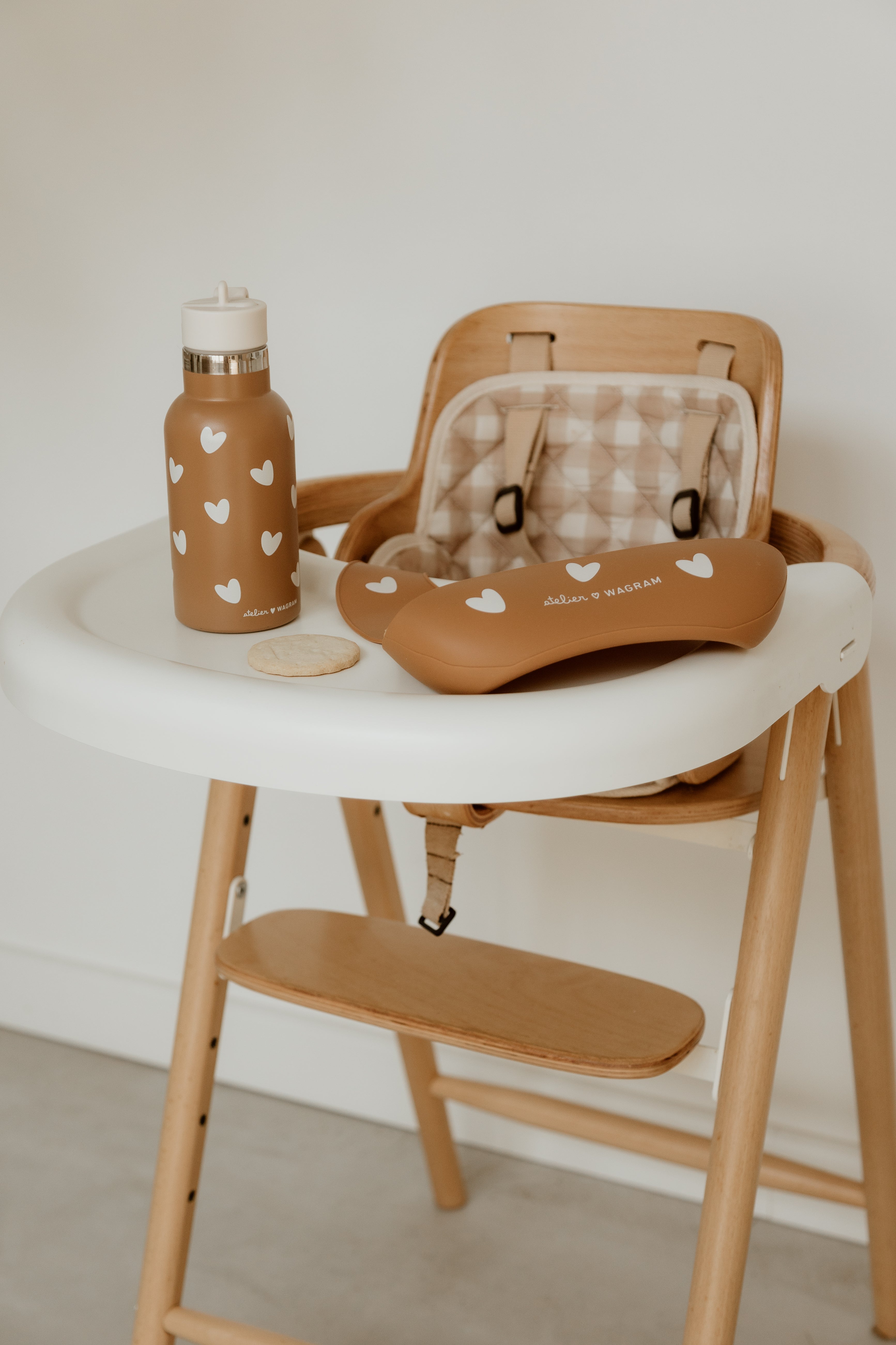 Gourde acier inox Caramel