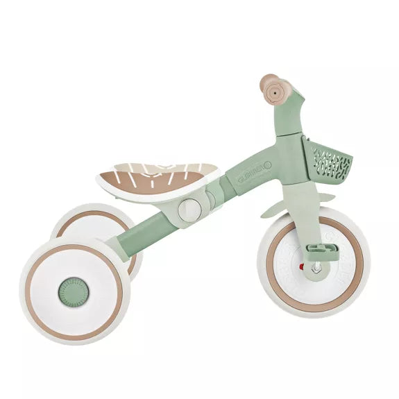 LEARNING tricycle 2-EN-1 plus EVOLUTIF ECO-LOGIC VERT SAUGE