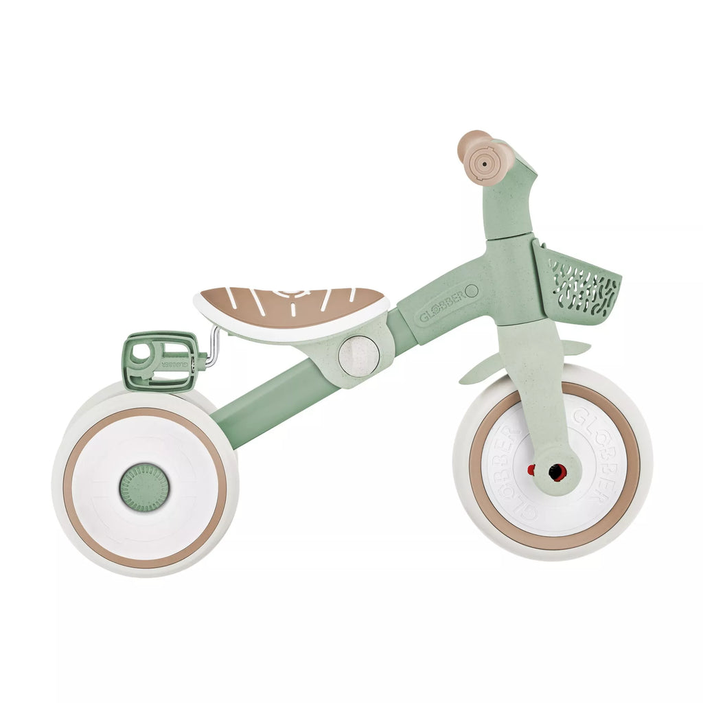 LEARNING tricycle 2-EN-1 plus EVOLUTIF ECO-LOGIC VERT SAUGE