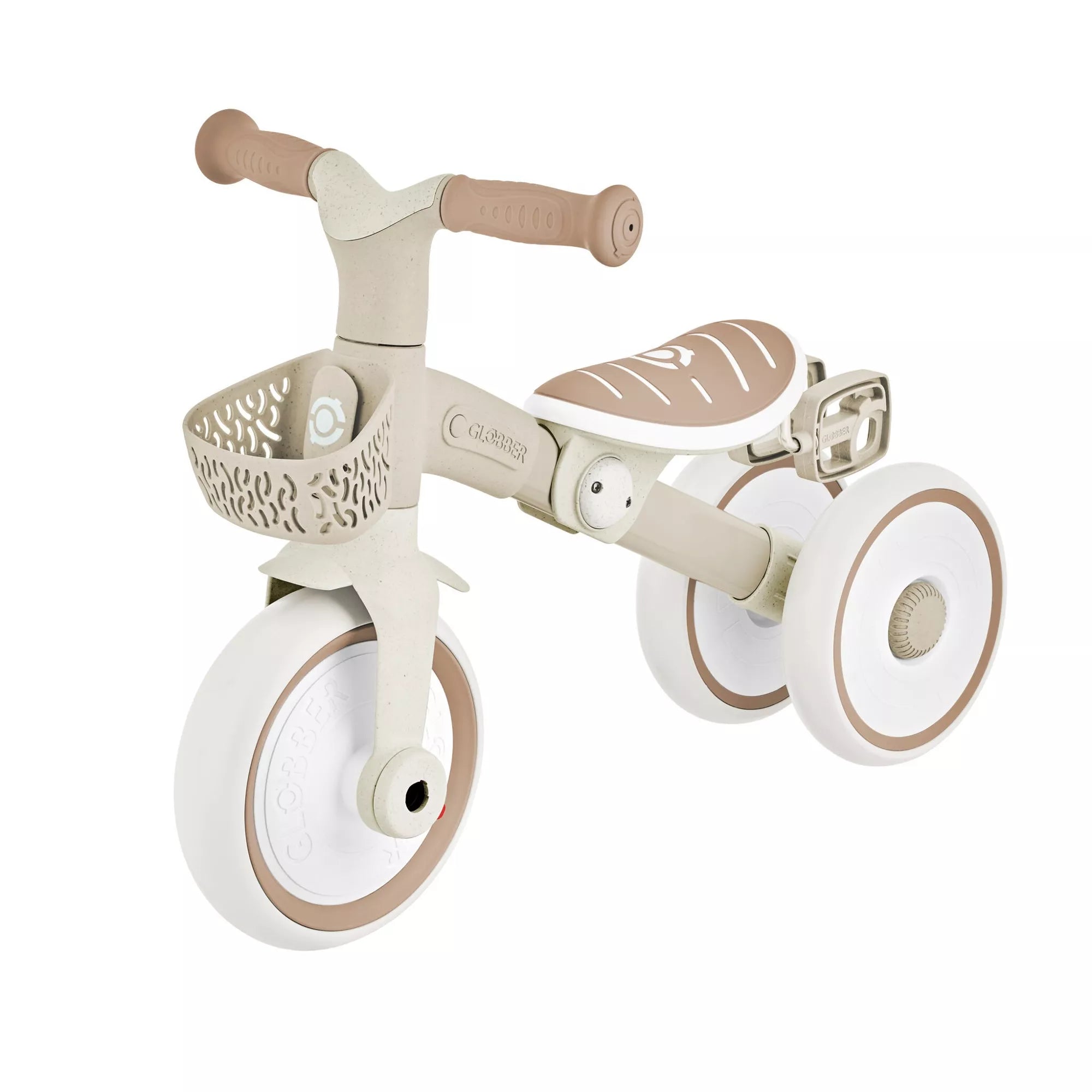 LEARNING tricycle 2-EN-1 plus EVOLUTIF ECO-LOGIC TAUPE
