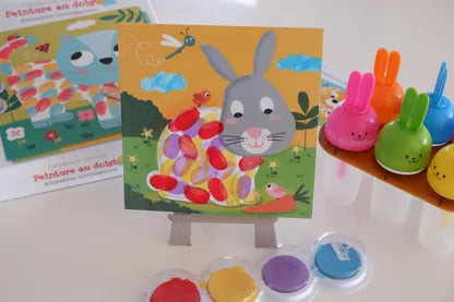 Peinture au doigt "Adorables compagnons"