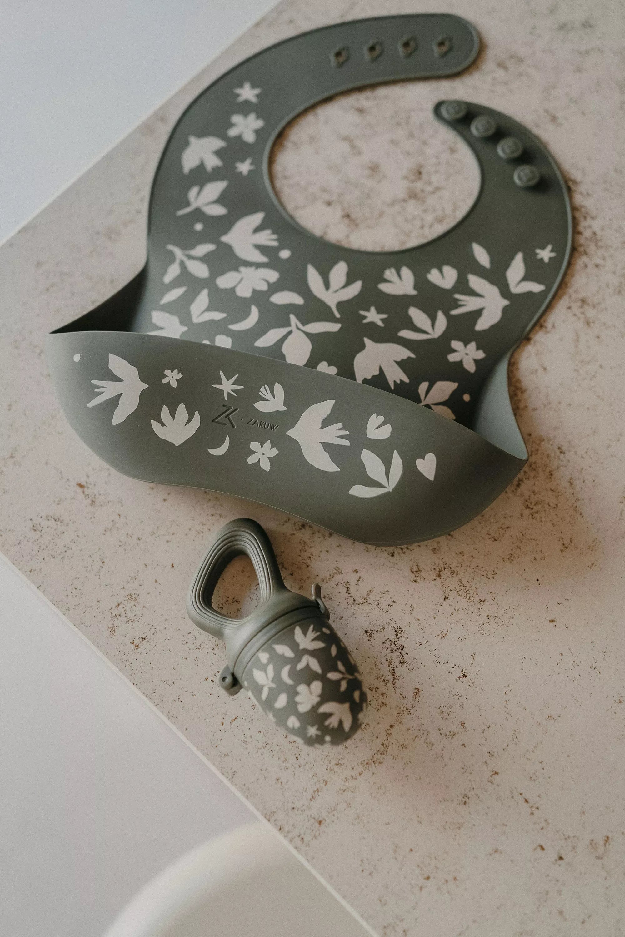 Bavoir en silicone - Birdy