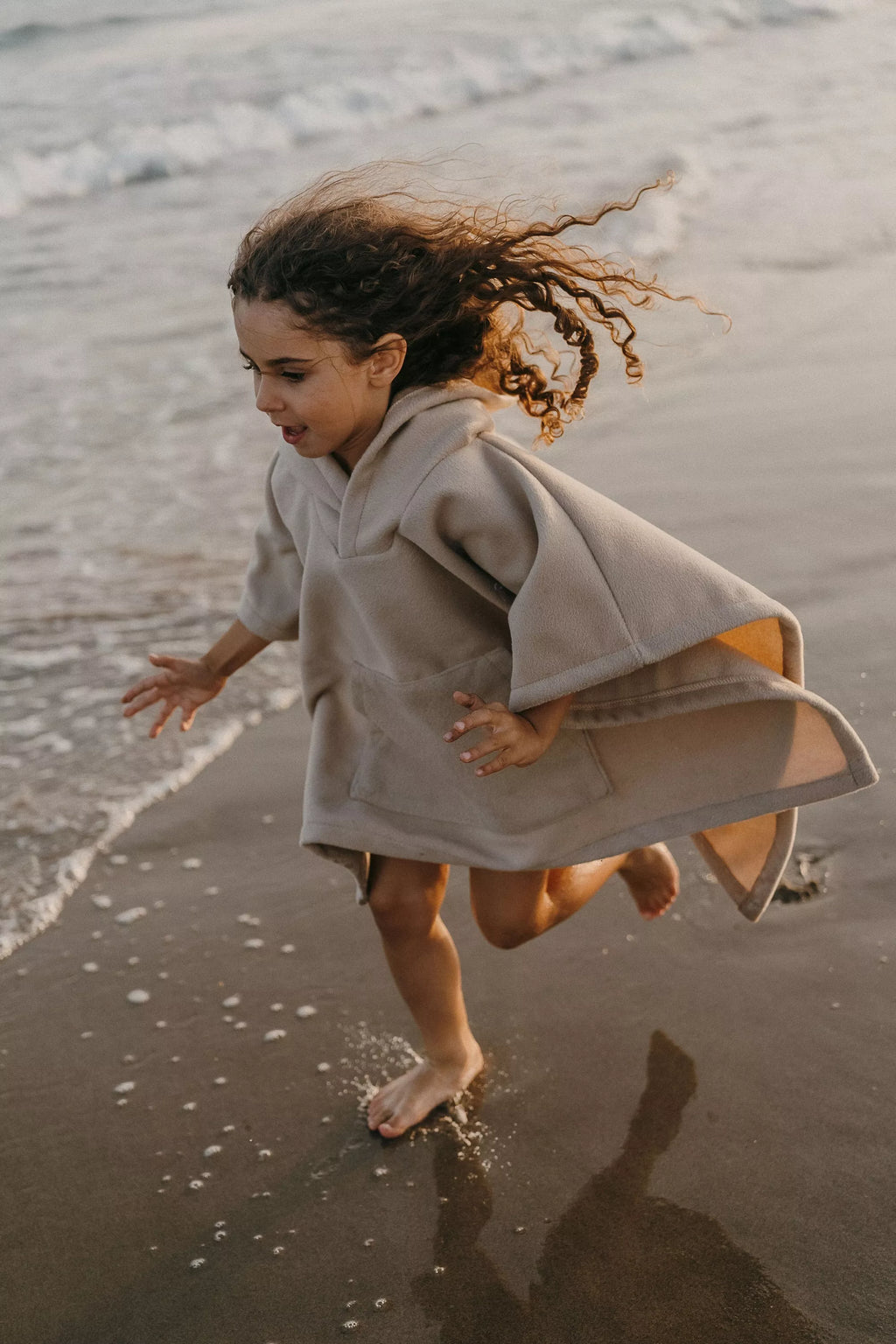 Nouveauté ! Cape d'hiver pour enfant - Petit Amour beige