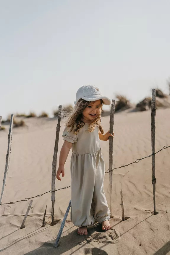 Casquette enfant mi-saison LOVE - Blanc