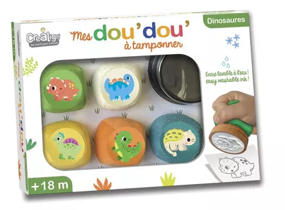 Mes Premiers tampons Dou'Dou' Dinosaures à Tamponner