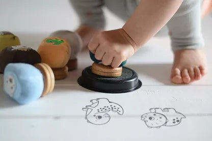 Mes Premiers tampons Dou'Dou' Dinosaures à Tamponner