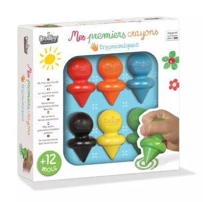 Mes premiers crayons ergonomiques x6