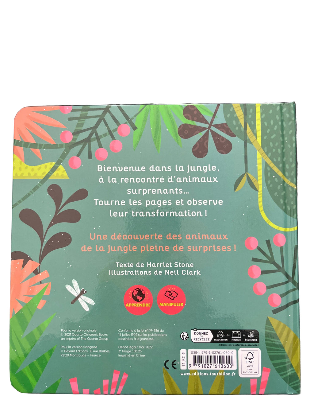 Livre DANS LA JUNGLE