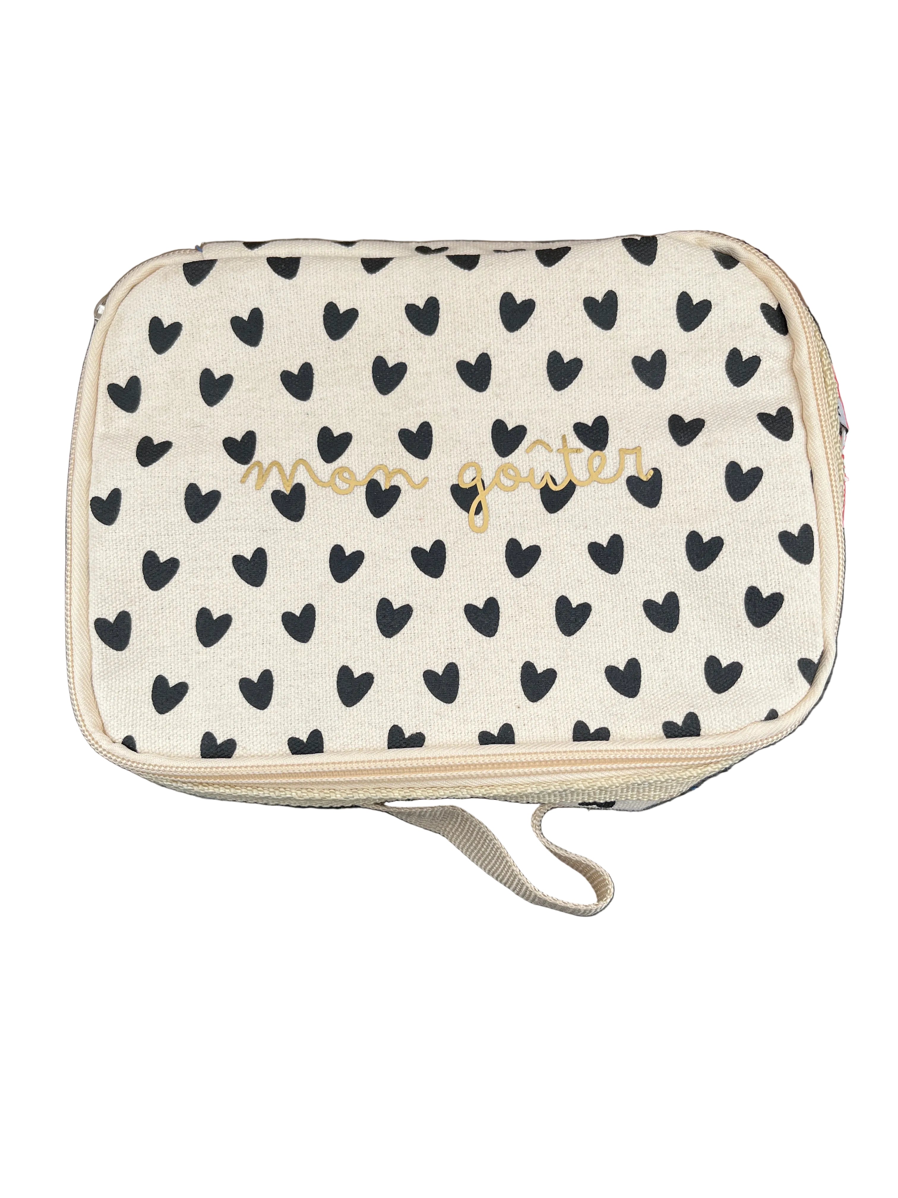 Sac gouter Cœur écru