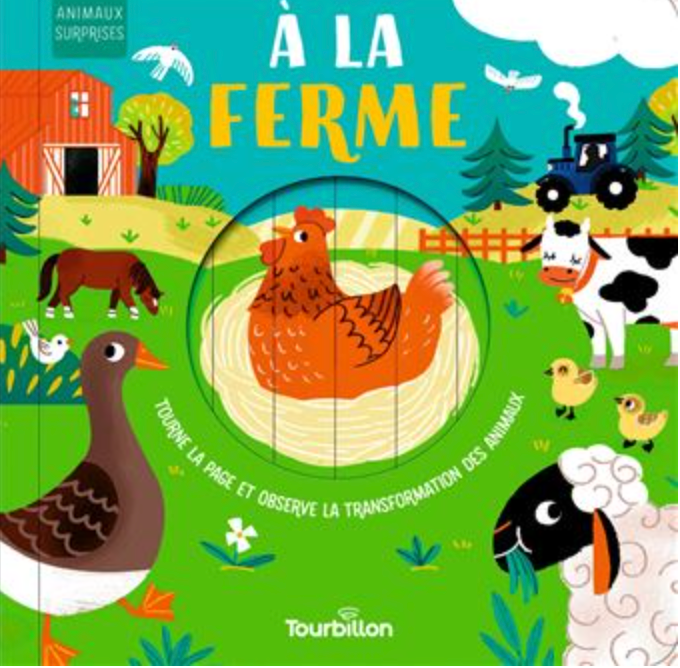 LIVRE ENFANT A LA FERME