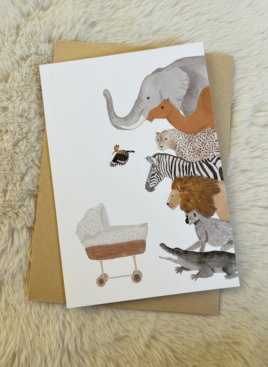 Carte d’accueil Bébé