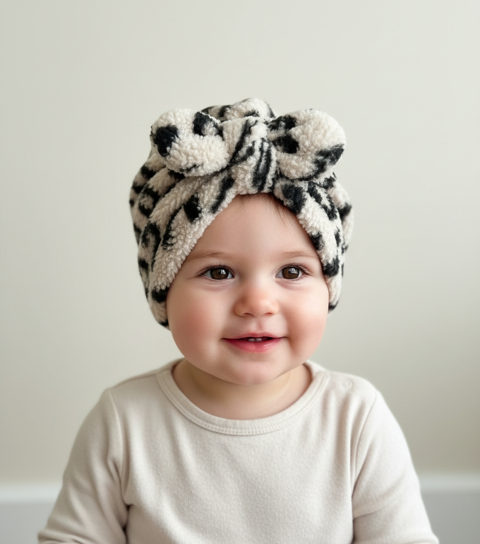 Bonnet graou beige dès 6 mois