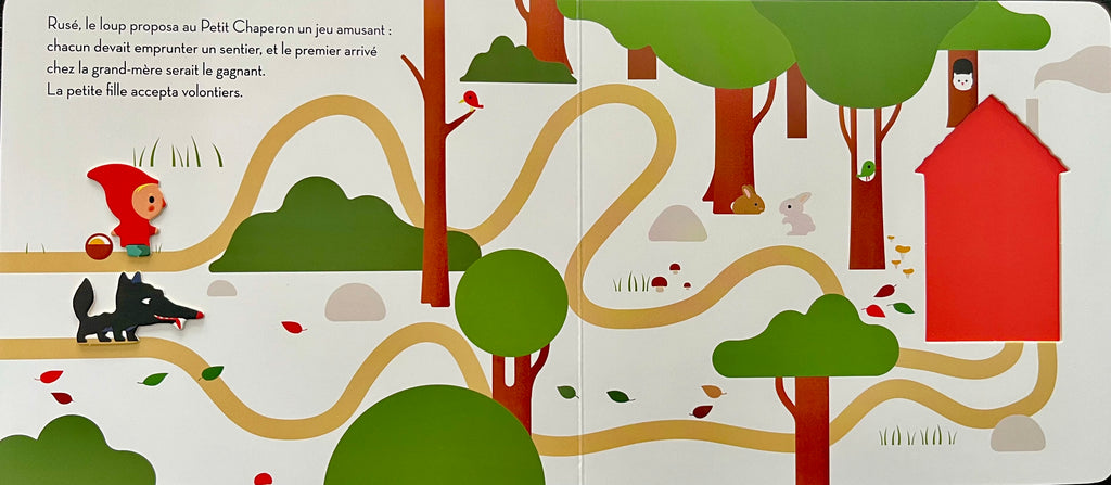 LIVRE GIGOGNE LE PETIT CHAPERON ROUGE