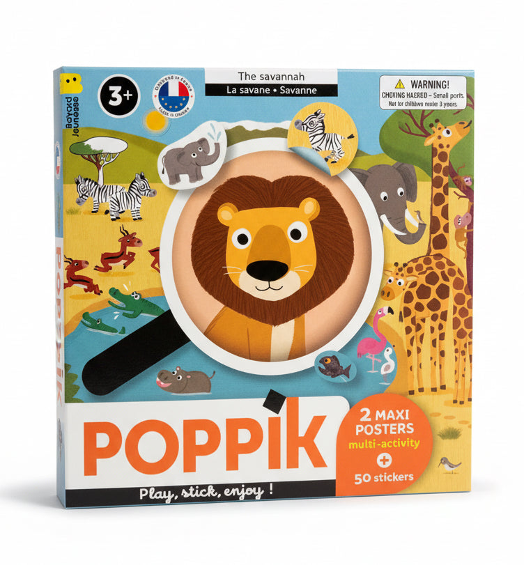 POSTER A JOUER  LA SAVANE