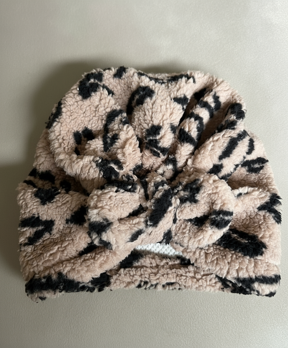 Bonnet tout doux graou camel dès 6 mois