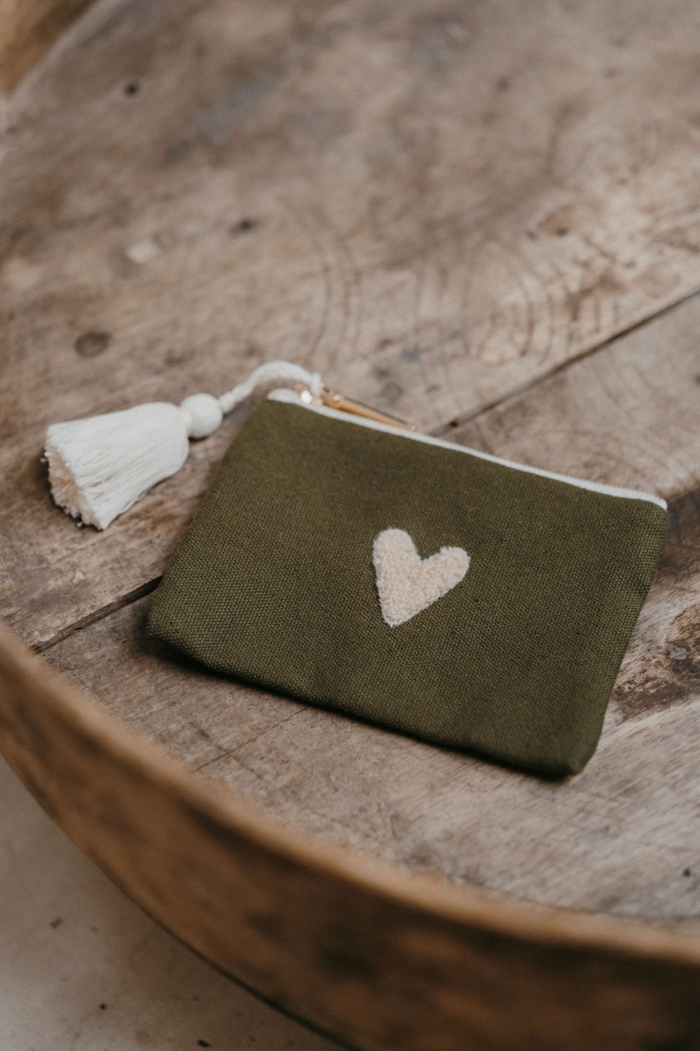 Porte-monnaie Love - Vert