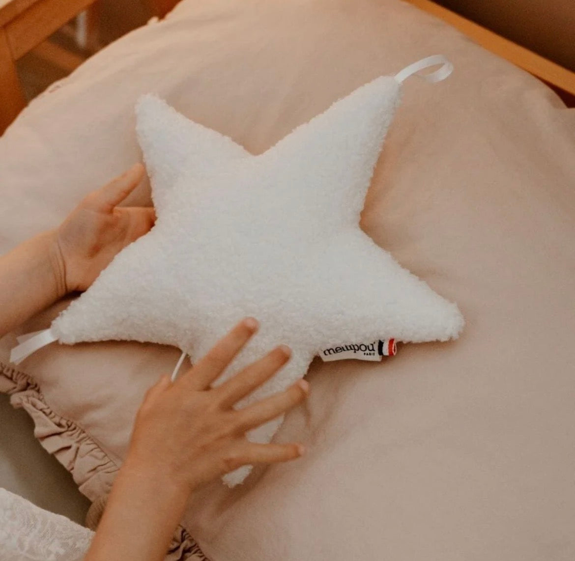 Coussin étoile musical Dirty Dancing / BLANC