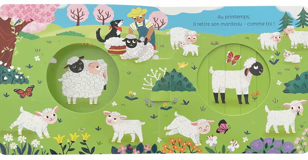 LIVRE ENFANT A LA FERME