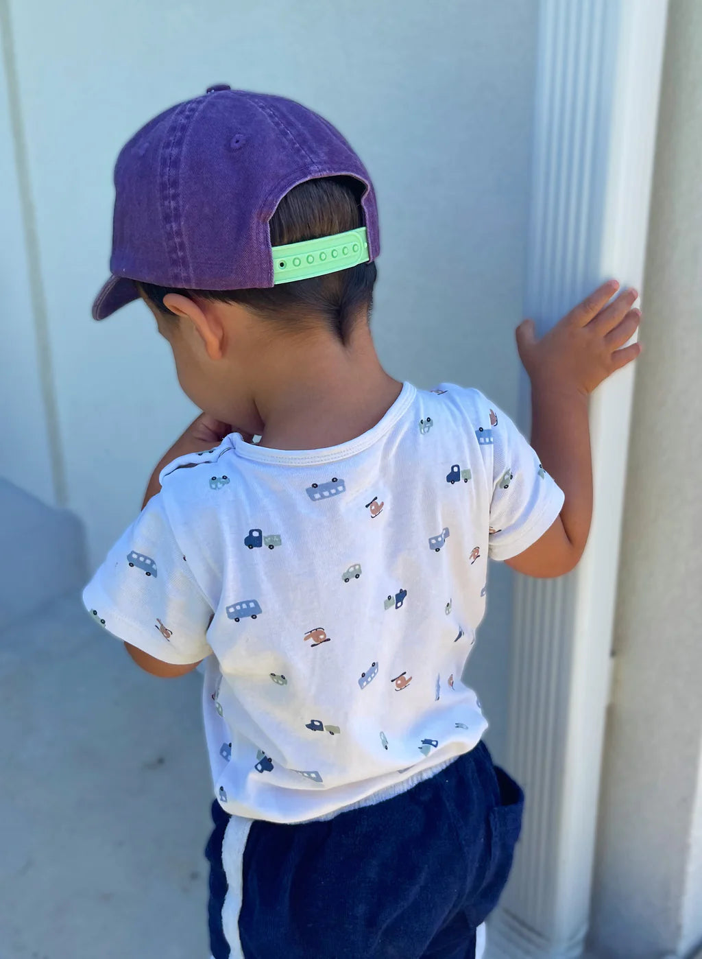 Casquette délavée enfant - COLETTE Violet