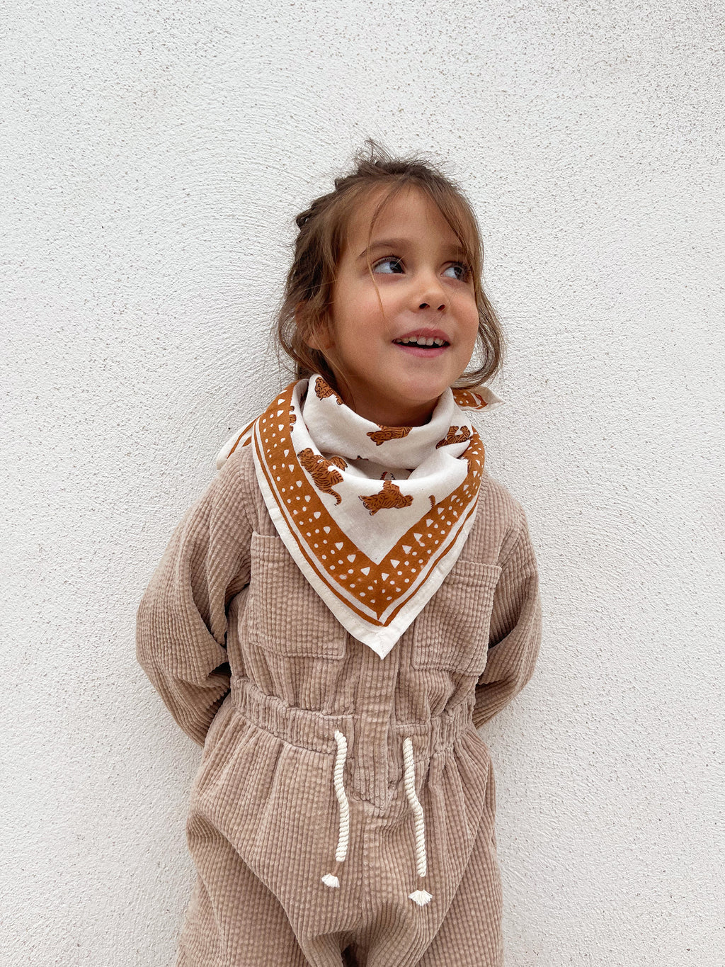 Petit foulard - OSCAR Tigre Milk