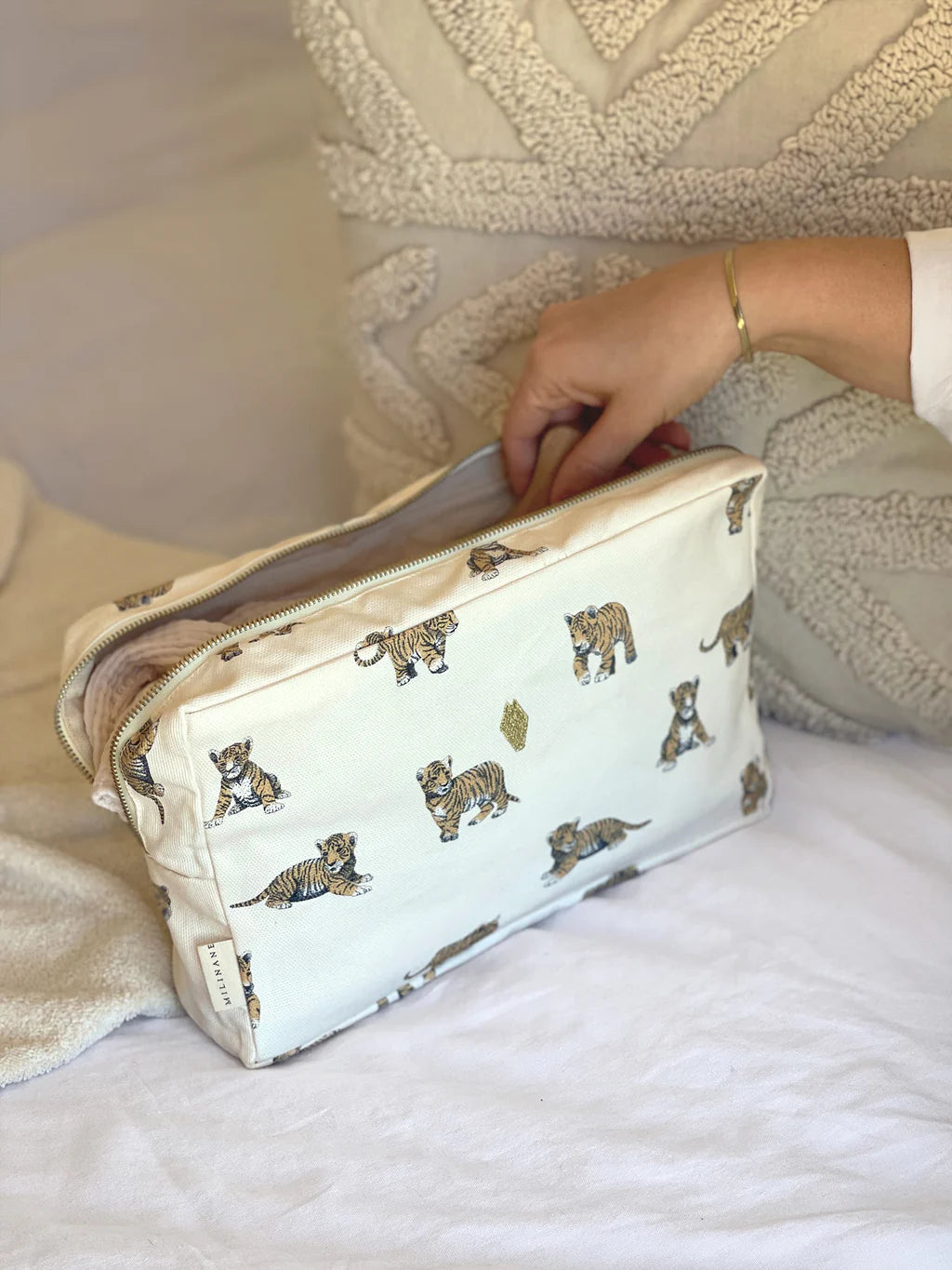 Trousse de toilette - THELMA Tigre