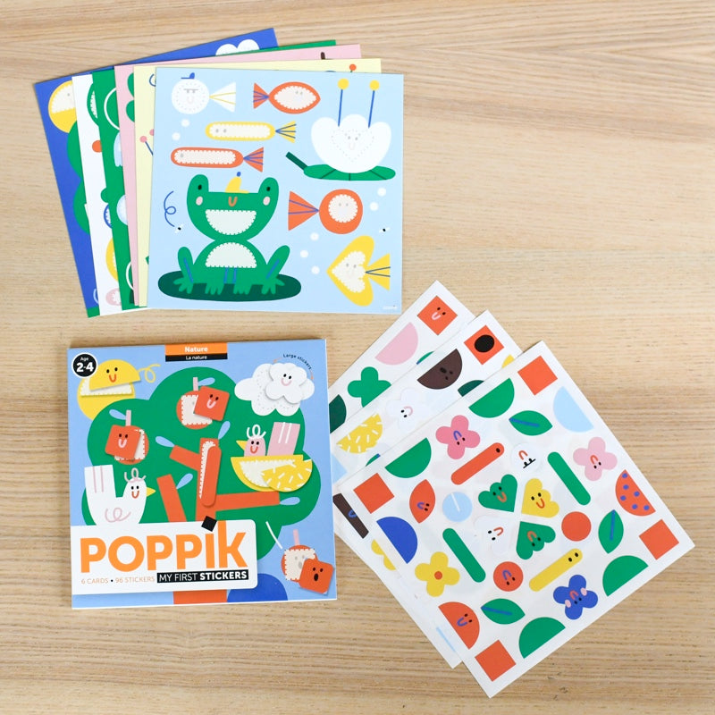 Nature -  Carte en stickers 2 +