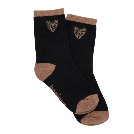 Chaussettes enfant rouge / rose