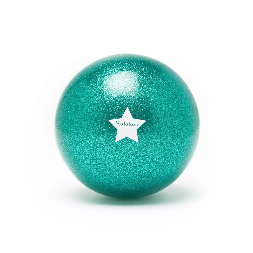 Ballon Mouton Pailleté 10 cm - Vert