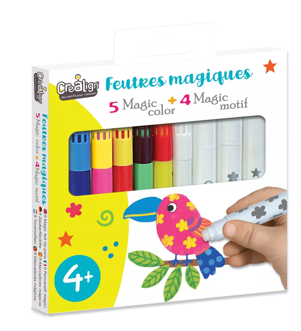 Feutres magiques motif - CréaLign'