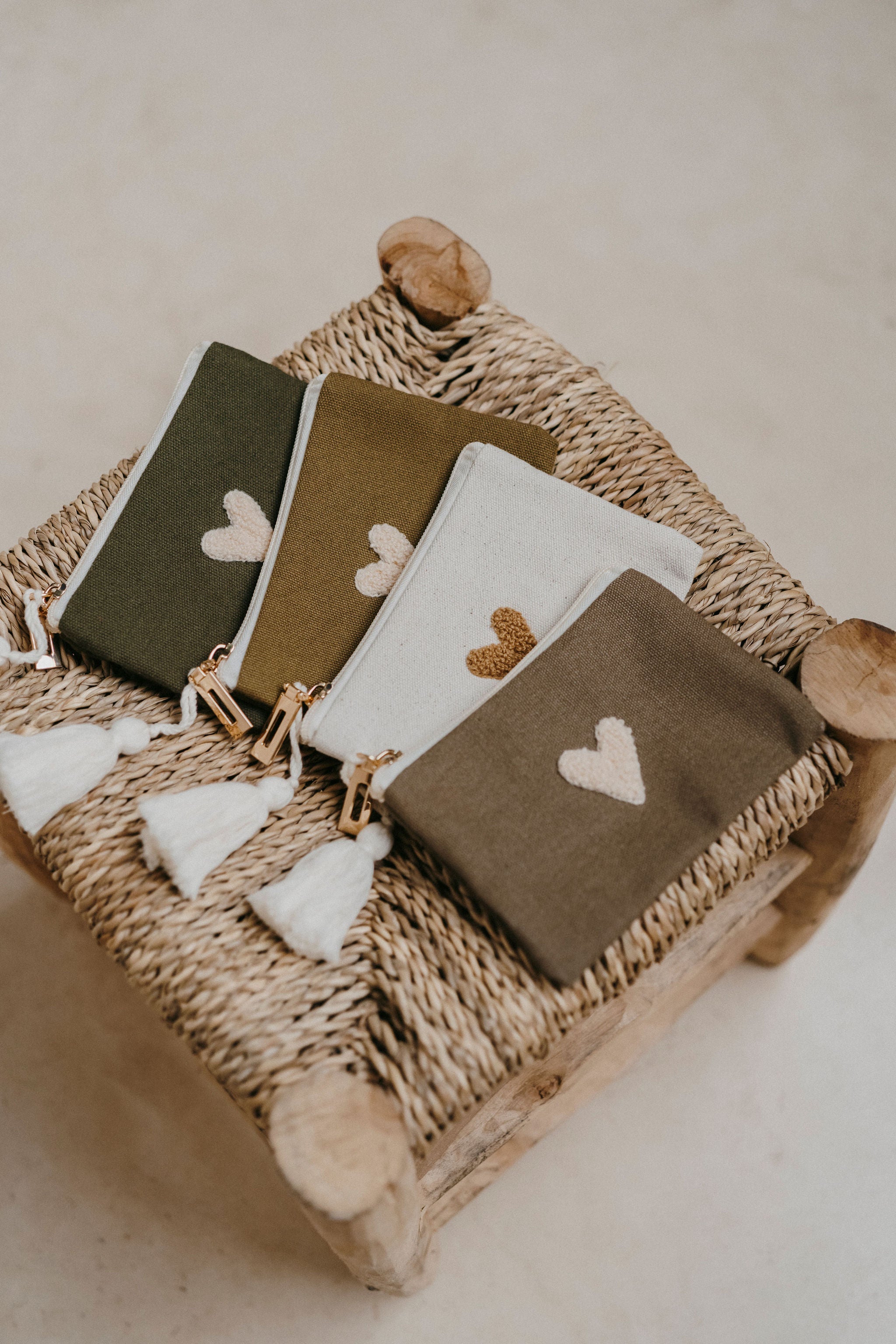 Porte-monnaie Love - Vert