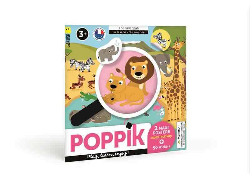 POSTER A JOUER  LA SAVANE