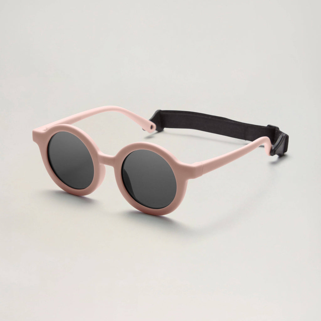 BabyMocs – Lunettes de Soleil ROSE Souples et Flexibles ☀️