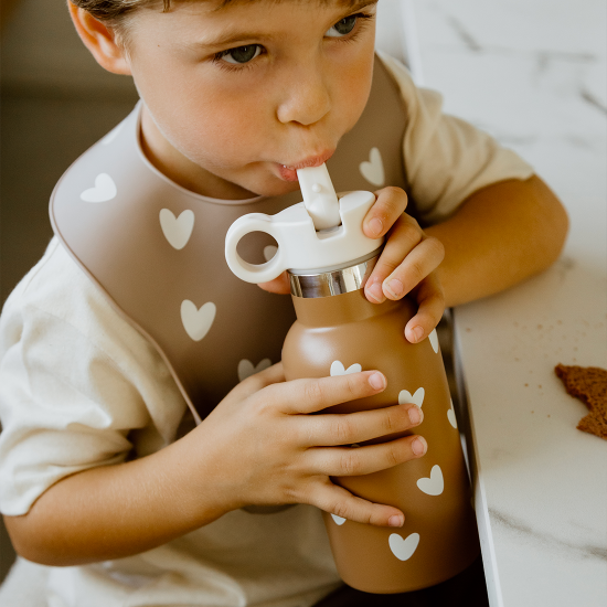 Gourde acier inox Caramel