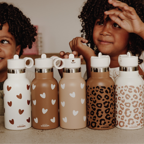 Gourde acier inox Nougat