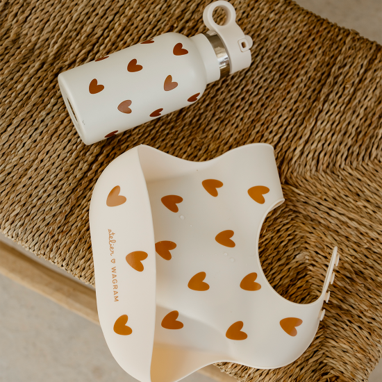 Gourde acier inox Crème