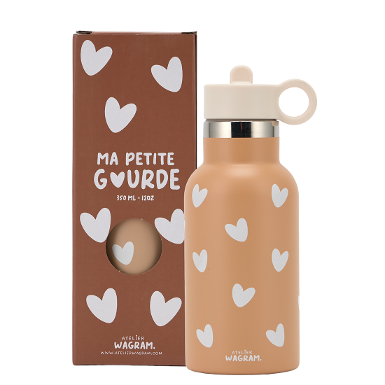 Gourde acier inox Nougat