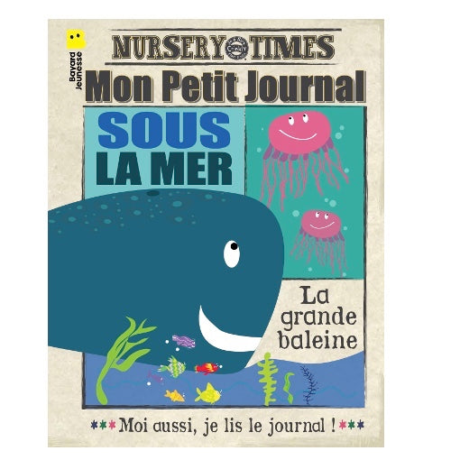 CRINKLY Mon premier livre bébé en tissu SOUS LA MER (dès 3 mois)