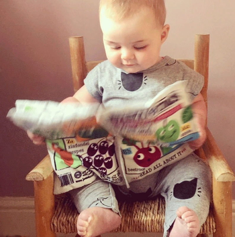CRINKLY Mon premier livre bébé en tissu MON IMAGIER ! (dès 3 mois)