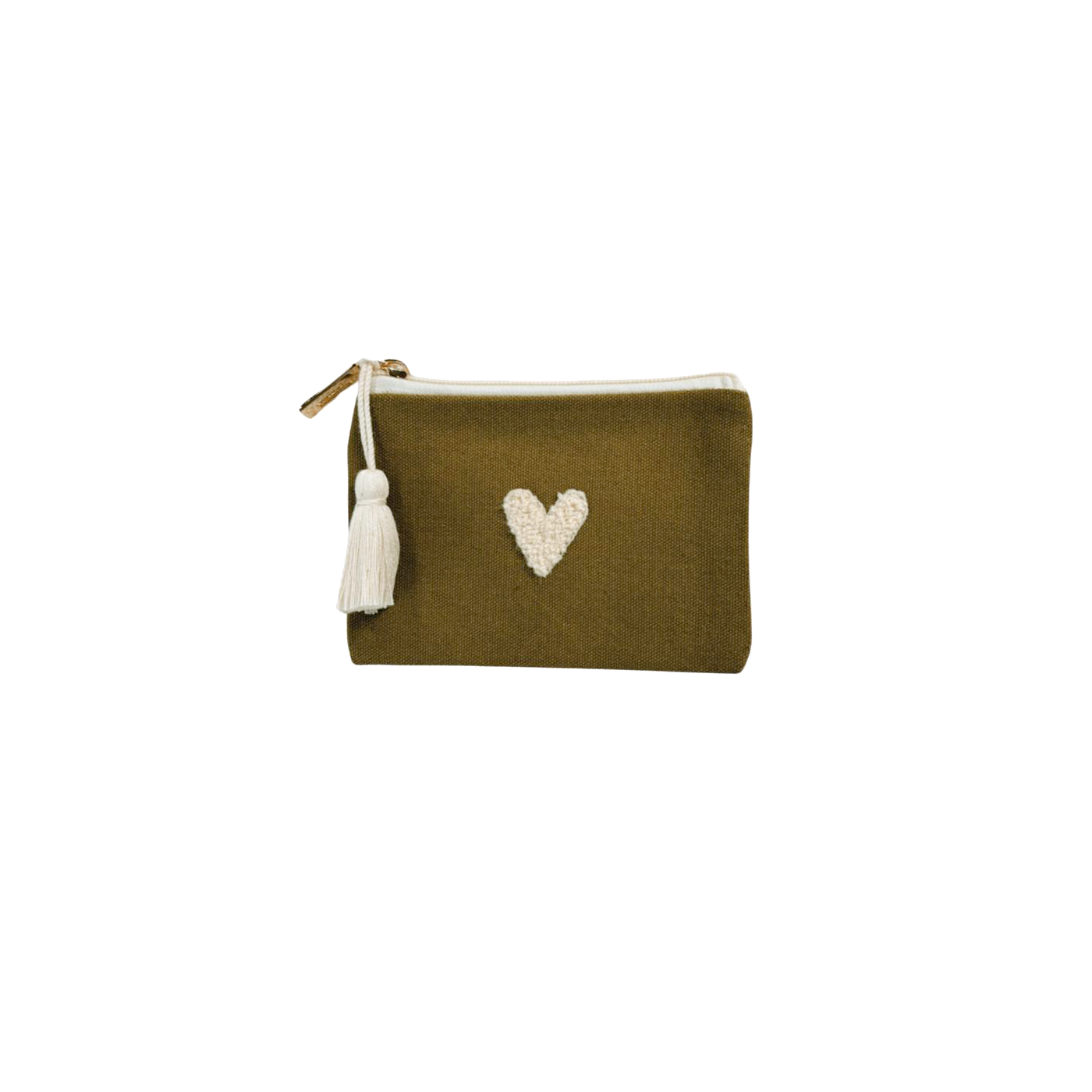 Porte-monnaie Love - olive