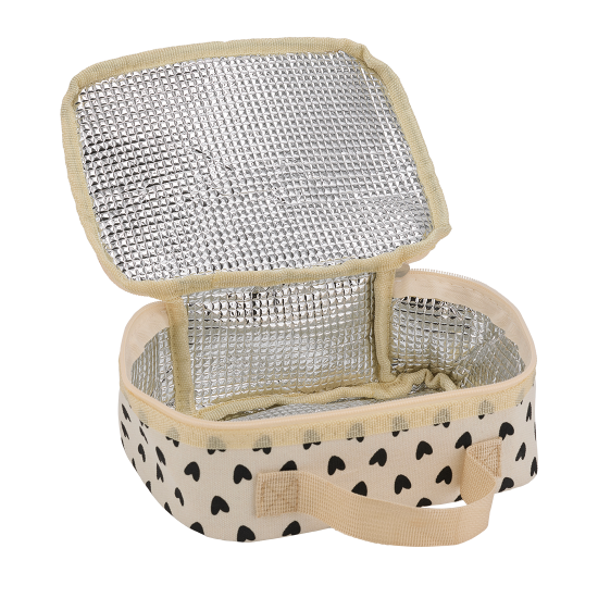 Sac gouter Cœur écru