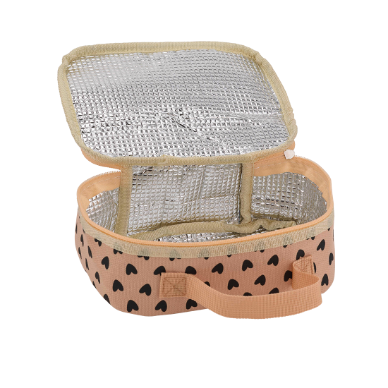 Sac gouter Cœur Saumon